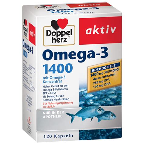 omega-3 kapseln doppelherz test